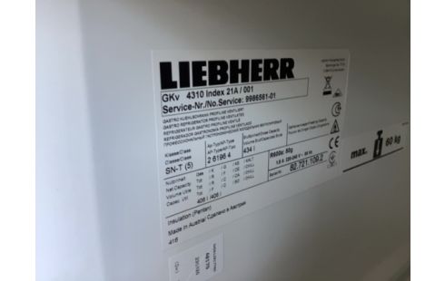 FRIGO LIEBHERR 434 LITRES