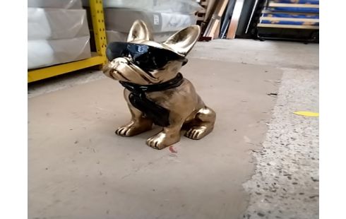BULL DOG LUNETTES DORE 35CM