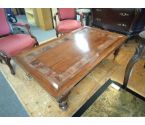 TABLE BASSE MERISIER PATINE ANTIQUAIRE