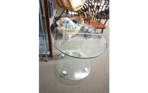 SELLETTE VERRE ROULETTES