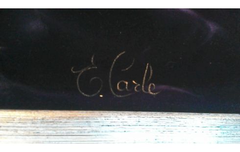 GEMÃLDE AUF SAMT HANDSIGNIERT