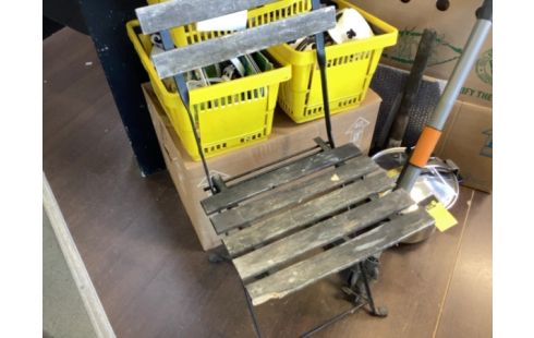 CHAISE PLIANTE DE JARDIN