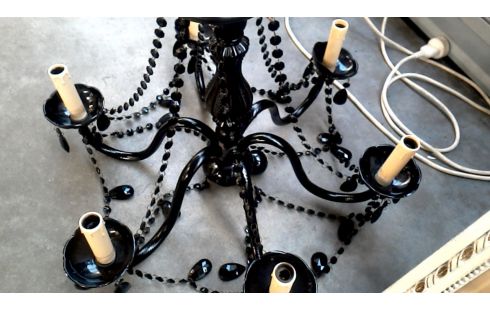 SUSPENSION BRANCHE NOIR