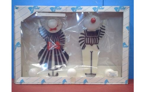 KAPSTOK MAN EN VROUW MARINE