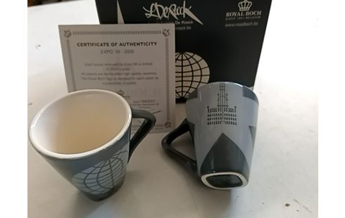 KOFFIEKOPJES EXPO 58 ROYAL BOCH