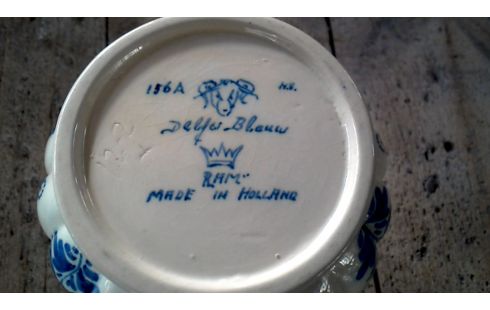 JARRÓN DELFT BLANCA AZUL MEMORIA RAM