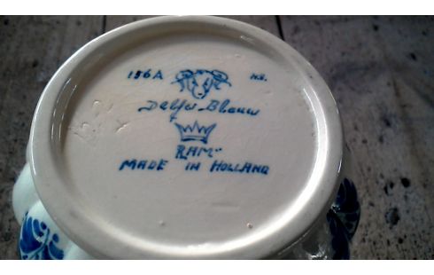 JARRÓN DELFT BLANCA AZUL MEMORIA RAM