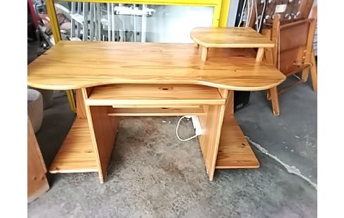 BUREAU INFORMATIQUE PIN MASSIF