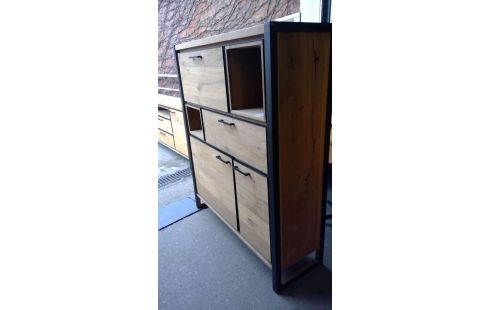 MEUBLE BAR BOIS MASSIF H&H