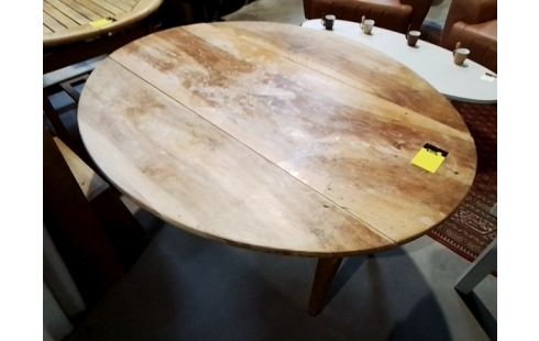 TABLE A VOLETS OVALE