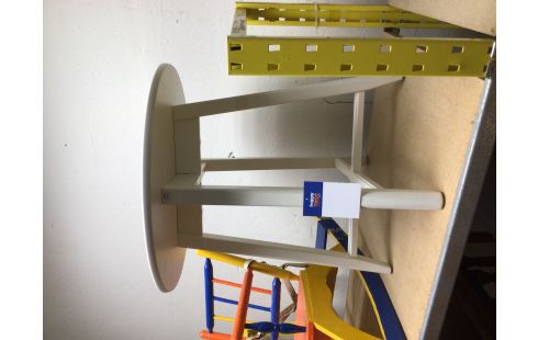 TABLE D APPOINT BLANCHE RONDE