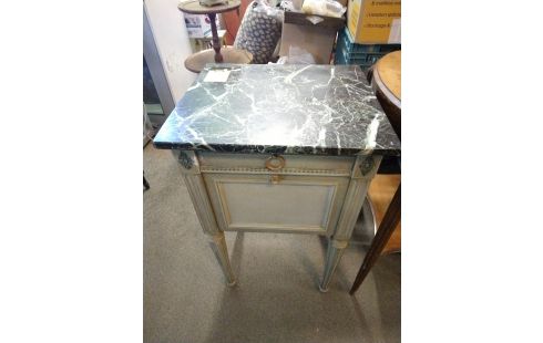 CHEVET STYLE LOUIS XVI GRIS