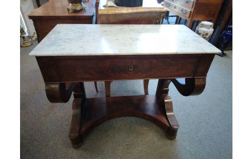 CONSOLE MARBRE LOUIS PHILIPPE