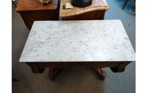 CONSOLE MARBRE LOUIS PHILIPPE