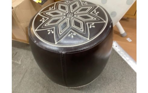 POUF SIMILI CUIR