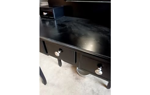 COIFFEUSE MODERNE BOIS NOIRCI