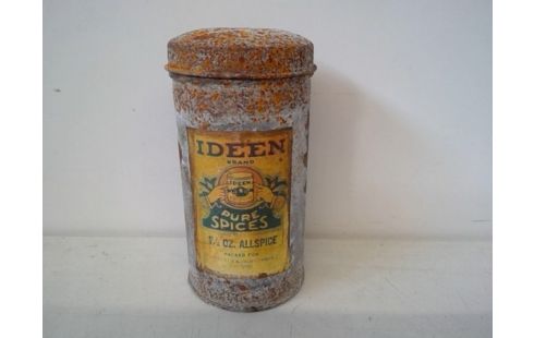 POTJE UIT BLIK ANTIEKLOOK  PPST.