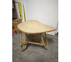 TABLE BASSE ROTIN VINTAGE