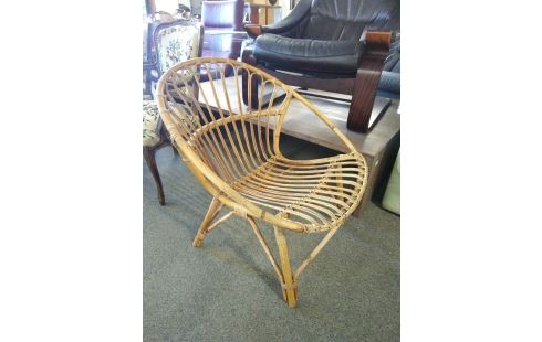 FAUTEUIL VINTAGE ROTIN