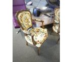 FAUTEUIL STYLE LOUIS XV TAPISSERIE