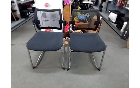 CHAISE DE BUREAU NOIR