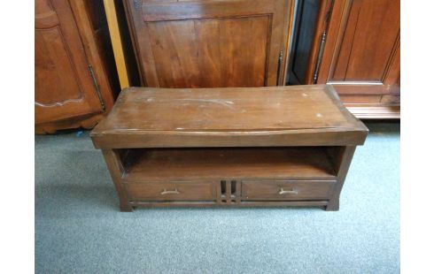 MEUBLE TV 2 TIROIRS INSPIRATION ASIATIQUE