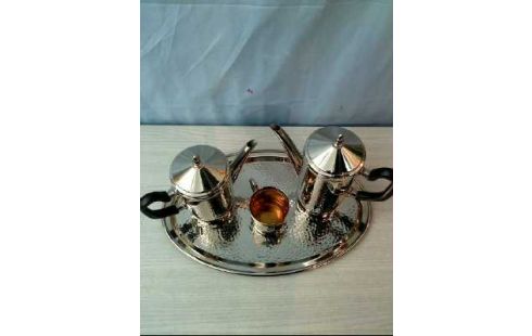 JUEGO DE CAFÉ METAL