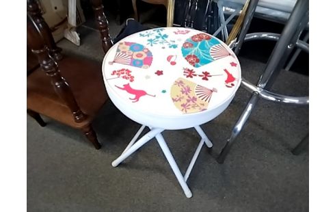 TABOURET BLANC EVENTAILS