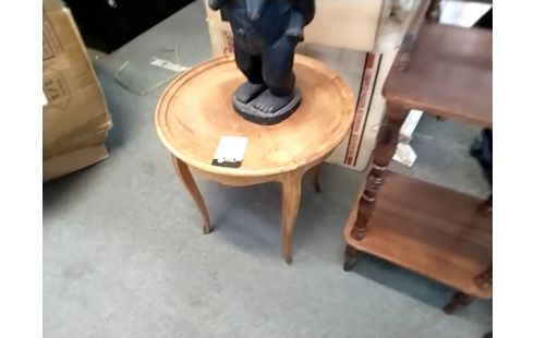 TABLE BASSE RONDE BOIS