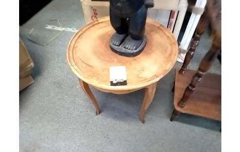 TABLE BASSE RONDE BOIS