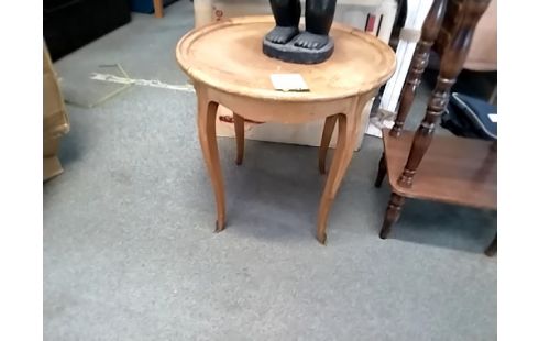 TABLE BASSE RONDE BOIS