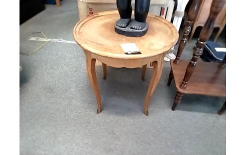 TABLE BASSE RONDE BOIS