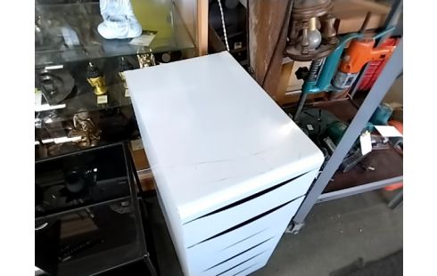 RANGEMENT METAL GRIS 6 TIROIRS