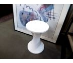 TABOURET PLASTIQUE BLANC