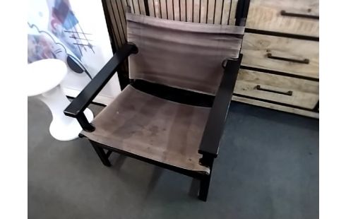 FAUTEUIL TACHES STYLE HYLLINGE MOBLER 1970
