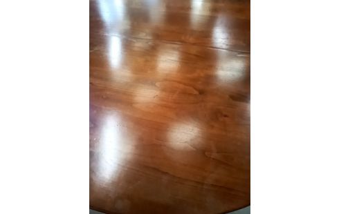 TABLE RONDE BOIS MASSIF 3 ALLONGES