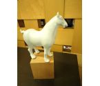 CHEVAL CERAMIQUE SUR SOCLE