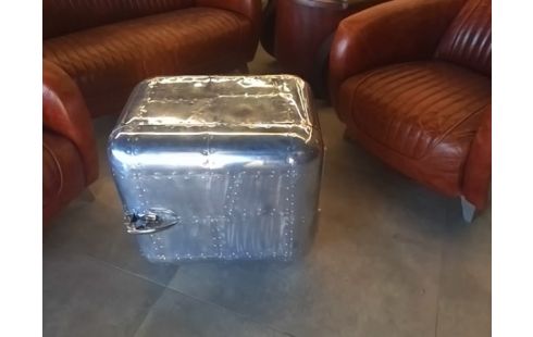 MEUBLE DE RANGEMENT ST AVIATEUR 1930 METAL RIVETS