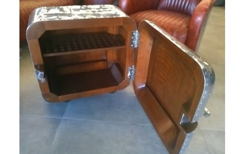 MEUBLE DE RANGEMENT ST AVIATEUR 1930 METAL RIVETS