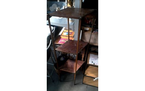 ESTANTE HIERRO CRISTAL