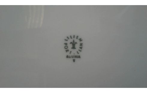 ASSIETTES PORCELAINE GM LOT DE 7