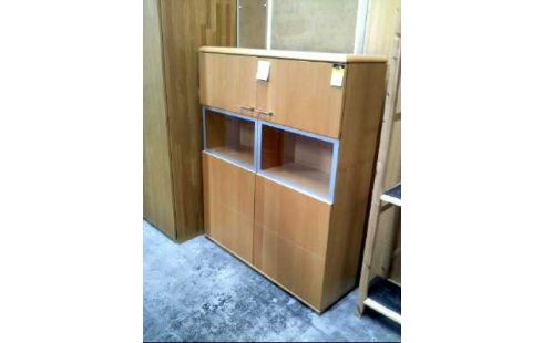 VITRINE 2-TÜREN MIT GLAS