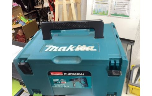 PERFORATEUR MAKITA DHR202RMJ 2 BATTERIES ET CHARGEUR AVEC MALETTE
