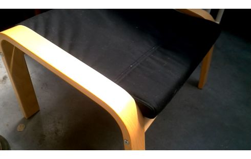 REPOSAPIÉS IKEA FRESNO NEGRO TEJIDO