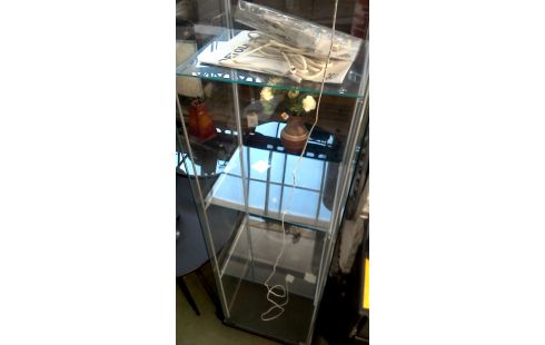 VITRINE EIS IKEA BELEUCHTET 1 TÜR