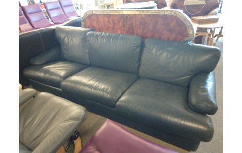 CANAPE CUIR 3 PLACES