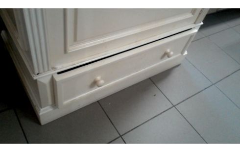 KLEIDERSCHRANK 1 NATURFARBEN 1 TÜR / 1 SCHUBLADE