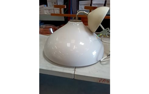 SUSPENSION OPALINE BLANCHE MODERNE