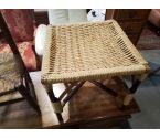 TABOURET ASSISE TRESSEE