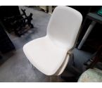 CHAISE PVC BLANCHE